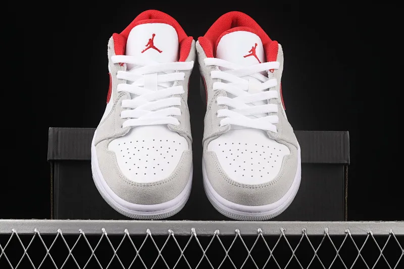 All categories Air Jordan Jordan series basketball shoes Air Jordan 1 Low Air Jordan 1 Low AJ1 Joe 1 low top beige red hook Retro cultural leisure sports basketball shoes DC6991-016